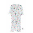 thumbnail image 1 of Robe Dos Nu en Flanelle Adaptative pour Femmes (2TG, une Touche de Classe - 02), 1 of 1