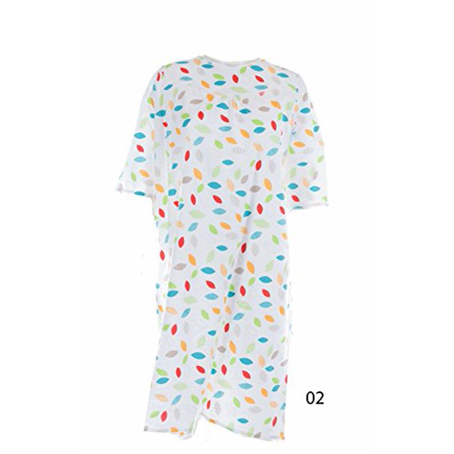 Robe Dos Nu en Flanelle Adaptative pour Femmes (2TG, une Touche de Classe - 02)