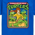 thumbnail image 3 of Teenage Mutant Ninja Turtles - Retro Group April - Toddler & Youth Short Sleeve Graphic T-Shirt, 3 of 5