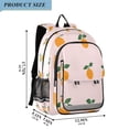 thumbnail image 2 of FORMRS Unisex School Backpack 17" Student Travel Bag with Laptop Compartment, Cartoon Citrus, 2 of 7