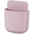 thumbnail image 1 of 1 Pack Boîte de Rangement Murale Non Perforée pour Articles Ménagers Quotidiens, Adaptée pour Placer Toutes Sortes de Télécommandes, Stylos, Notes Post-it, Téléphones Portables et Autres Petits Objets (Rose), 1 of 5