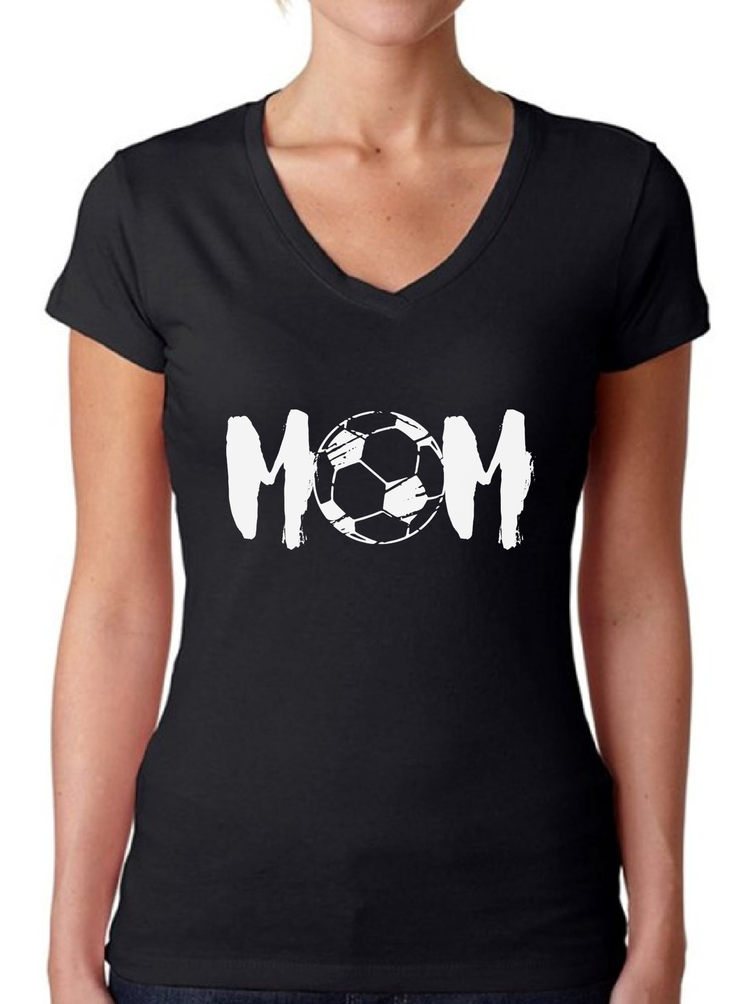Awkward Styles Womens Soccer MOM Motherhood Graphic Hoodie Tops White Sport Mom Gift Idea