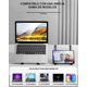 thumbnail image 2 of Soporte para Laptop, Base para Computadoras Portátiles, Ajuste de Engranajes, Compatible con MacBook, Surface, DELL, HP (Negro), 2 of 4