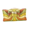 thumbnail image 3 of yuksok Evening Bag for Women Rhinestone Clutch Purse for Party Prom Events Yellow, 3 of 9