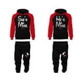 thumbnail image 4 of She's Mine and He's Mine Couple Matching Hoodie & Jogger Pants Set, 4 of 5