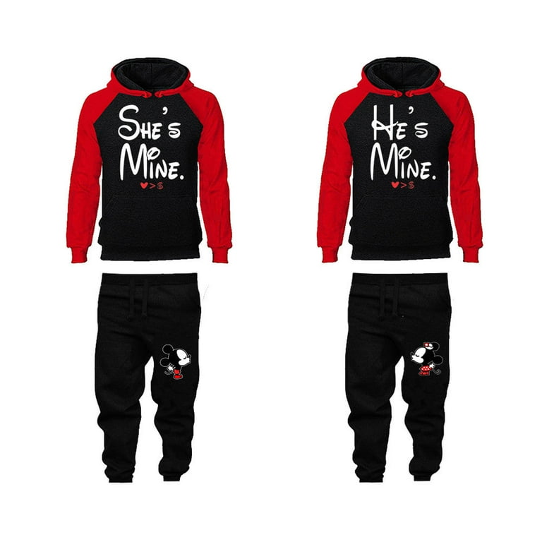 Couple Matching Sweatshirt / Hoodie / Sweatpants / Set