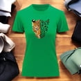 thumbnail image 3 of Playera Blusa Con Estampado De Jaguar Animal Print Ropa Para Mujer Color Verde Talla Chica Marca Emil SaEs, 3 of 4