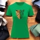 thumbnail image 3 of Playera Blusa Con Estampado De Jaguar Animal Print Ropa Para Mujer Color Verde Talla Chica Marca Emil SaEs, 3 of 4