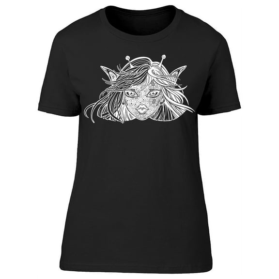 Monster Girl Young Alien T-Shirt Women -Image by Shutterstock, Female XX-Large