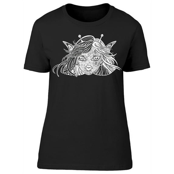 Monster Girl Young Alien T-Shirt Women -Image by Shutterstock, Female Medium