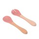 thumbnail image 2 of Baby Feeding Set Cute Bear Shape Soft Safe Silicone Toddler Suction Plate Bowl Cup Fork Spoon Set for Weaning Type 1, 2 of 4