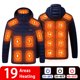thumbnail image 3 of 9/19 Áreas Chaqueta Calefactable Chaleco Cálido para Mujer USB Chaqueta Calefactora para Hombre Chalecos Calefactables Abrigo Caza Senderismo Camping Otoño Invierno Hombre, 3 of 5