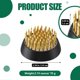 thumbnail image 4 of 8 Pcs Flower Frogs Round Brass Flower Holder Japanese Ikebana Vase, 4 of 5