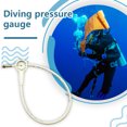 thumbnail image 3 of Soidarity Medidor de presión de agua portátil para mantener el buceo, escala Multicolor, accesorios de buceo a prueba de golpes, piezómetro luminoso Deportes acuáticos Blanco Soidarity OD003145-02, 3 of 6