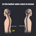 thumbnail image 3 of Masajeador de espalda Camilla Fitness Estiramiento Equipo Soporte lumbar Relajación Compañero yeacher  Equipo de estiramiento, 3 of 7
