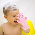 thumbnail image 2 of 2Pcs Multi-function Shower Gloves Kids Scrubbing Mitts Baby Shower Mitts Exfoliating Supply, 2 of 5