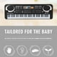 thumbnail image 4 of Piano musical USB de 61 teclas, instrumento electrónico portátil, teclado de juguete para niños, 4 of 9