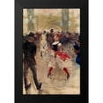 thumbnail image 2 of Toulouse-Lautrec, Henri de 11x14 Black Modern Framed Museum Art Print Titled - A lElysee Montmartre, 2 of 5