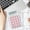 Pink, variant on YIMWNYI Transparent Calculator, 8 Digit Mini Desktop Calculator with Big Buttons, Compact ABS Plastic Pocket Calculator, Energy Saving and Portable for Business and Office Use