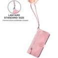 thumbnail image 6 of Hee Hee Smile Phone Case for Lively Jitterbug Smart4 Zipper Leather Wallet Shell Zipper Wallet Flip Case Phone Cover Wrist Strap, 6 of 6