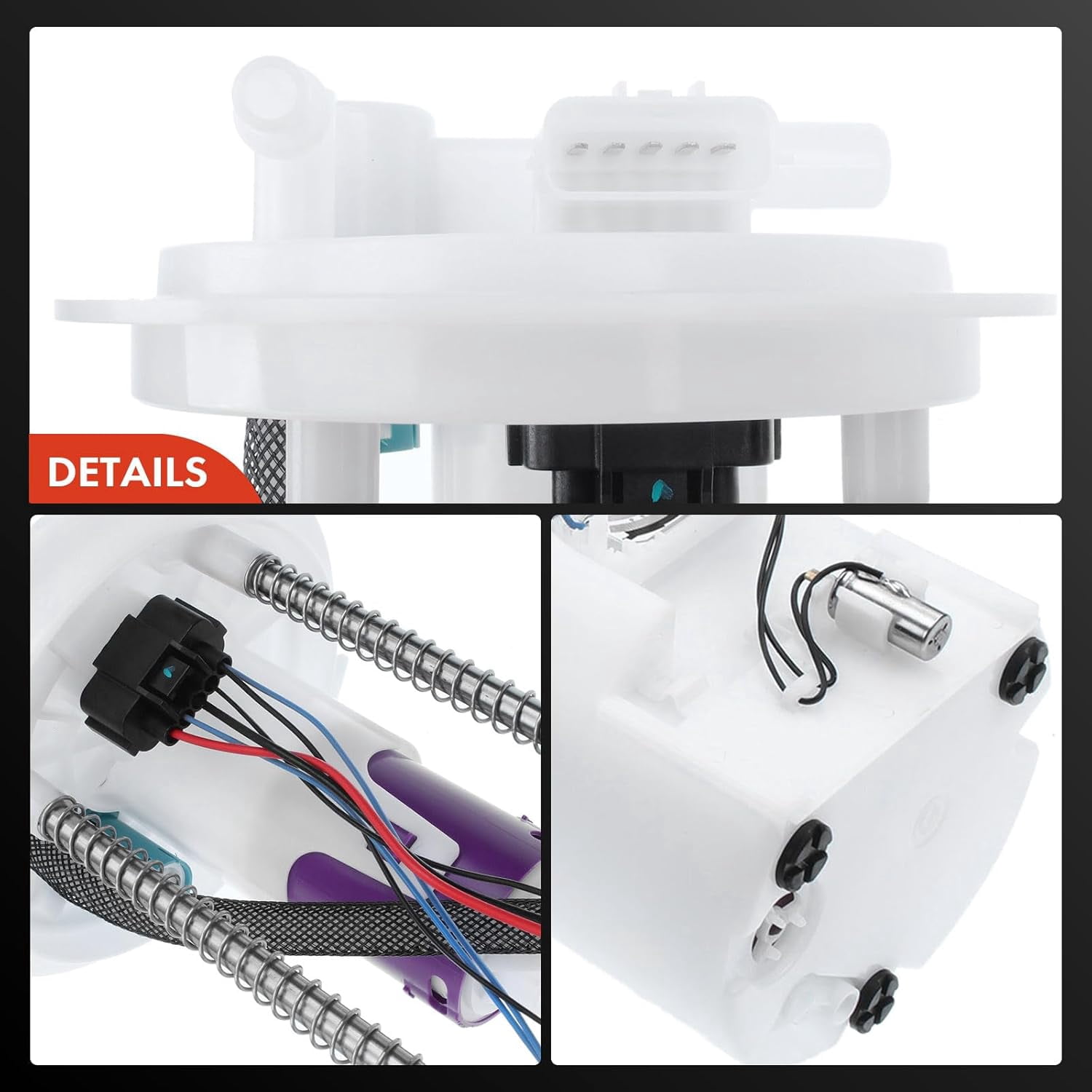 A-Premium Electric Fuel Pump Module Assembly w/Sending Unit Compatible with Infiniti QX56 2011-2013 QX80 2014-2016 V8 5.6L, Gas, Replace# 170401LA0B