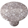 thumbnail image 5 of Pemberly Row Contemporary Brown 36" Indoor/Outdoor Concrete Dining Table, 5 of 7