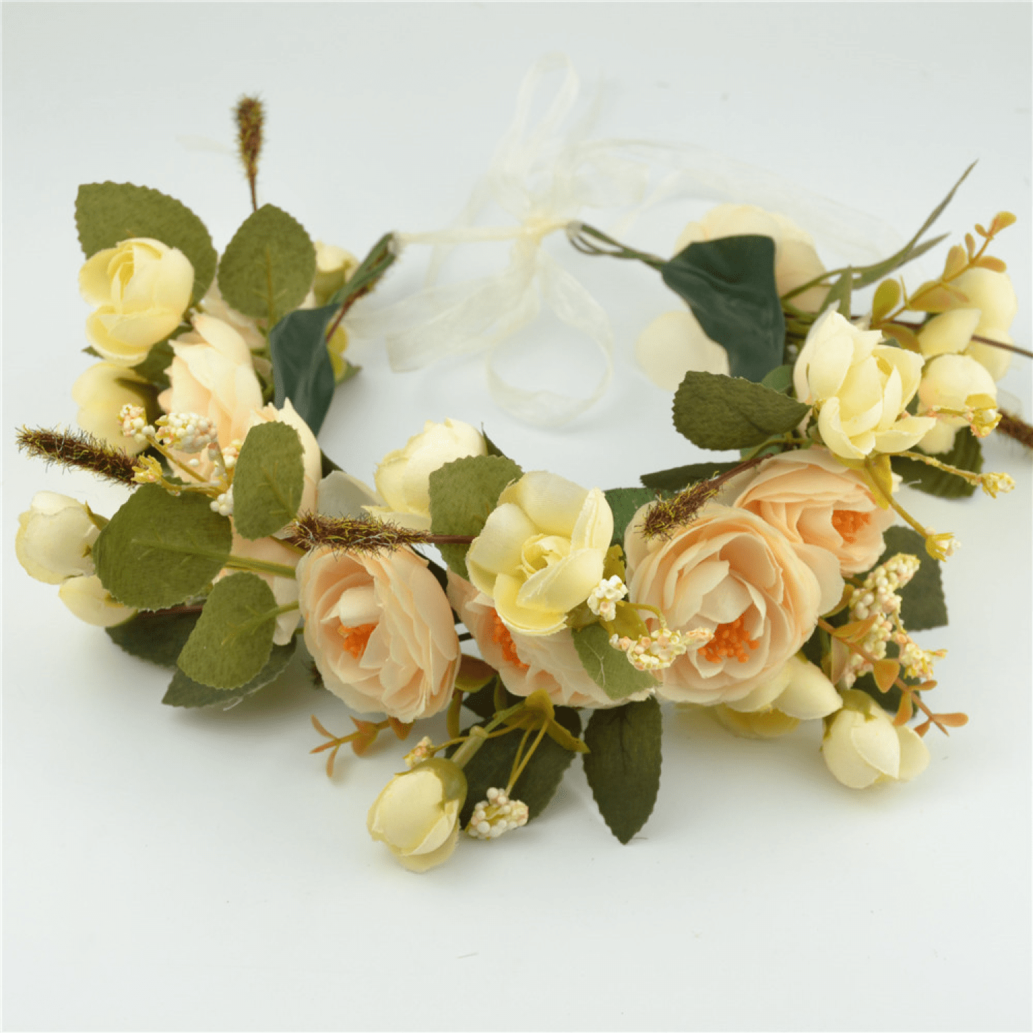 6 Pieces Bulk Hodiday Hen Party Wedding Hoho Flower Headband Crown 