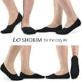 thumbnail image 3 of No Show Socks Men Breathable Non Slip Low Cut Socks Women Cotton Durable Invisible Socks Loafers 7-15, 3 of 5