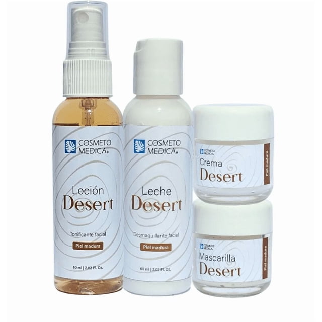 Set 4 Piezas De Viaje Limpieza Facial Para Pieles Maduras