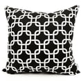 thumbnail image 1 of Black Links Large Pillow 20x20, 1 of 4