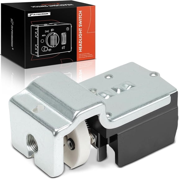 A-Premium Headlight Switch Instrument Panel Headlamp Dimmer Switch Compatible with Ford F-100, F-150, F-250, F-350, E-100 E200 E-150 E-250 Econoline, E-350 Econoline Club Wagon, Bronco