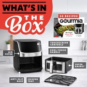 Gourmia 7 QT Digital Air Fryer with Easy View Window, 12-One Touch Presets