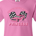 thumbnail image 4 of Inktastic Daddy's Racing Princess Pink Race Car Youth T-Shirt, 4 of 5