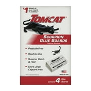 Tomcat Scorpion Glue Boards with an Extra-Large Capture Area, 4 Glue Boards