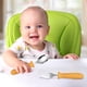 thumbnail image 3 of Juego de tenedor y cuchara para niños de acero inoxidable 304 con mango, juego de palillos de entrenamiento para cucharas para comer para bebés, tenedor y cuchara para niños de acero inoxidable, 3 of 5