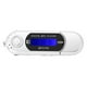 thumbnail image 2 of Reproductor portátil de música MP3 USB con pantalla LCD Radio FM Tarjeta de memoria de voz Plata, 2 of 8