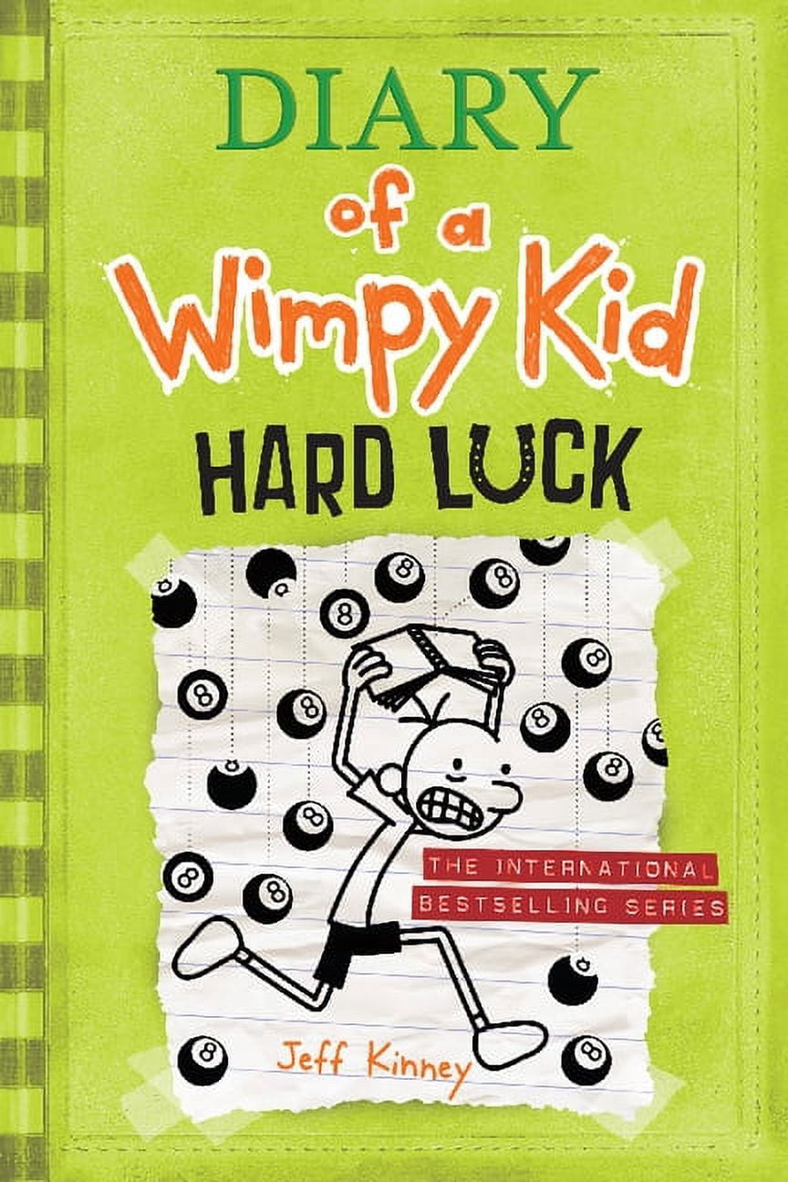 Happy Rocky Dialy！！ Jeff Kinney, Book Series, Hard Luck, Diary of a Wimpy Kid #8