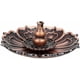 thumbnail image 1 of Stick Incense Holder, Mini Lotus Stick Incense Burner Base, Flower Shape and Classic Burner (Red Bronze), 1 of 5