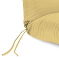thumbnail image 6 of Sunbrella 22" x 74" Yellow Rectangle Chaise Lounge Outdoor Seating Cushion, 6 of 10