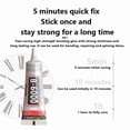 thumbnail image 7 of 9 Count 110ml B6000 Clear Multi-Purpose Adhesive Craft Glue with Precision Tip, Ideal for Rhinestones, Jewelry Making, Phone Repair, Fabric, Wood and DIY Crafts, 7 of 7