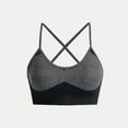 thumbnail image 2 of mgoYE Underwire Bras for Women Girls Sports Bra for Women High Support, Criss-Cross Back Padded Strappy Sports Bras Yoga Bra(Black,S), 2 of 3