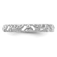 thumbnail image 4 of Auriga 925 Sterling Silver Rhodium Celtic Knot Ring for Women Size- 6, 4 of 6