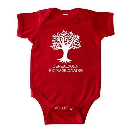 

Inktastic Genealogist Extraordinaire Gift Baby Boy or Baby Girl Bodysuit