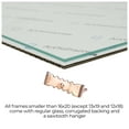 thumbnail image 7 of ArtToFrames 8" x 8" White Panel Picture Frame, 8x8 inch Multi Wood Poster Frame (WOM-5095), 5 Pack, 7 of 7