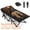 Black, variant on HABUTWAY Portable Camping Cot, 32" Extra Wide Camping Cots for Adults with Thick Mattress, Heavy Duty Sleeping Cot Holds Up to 600LBS, Cots for Sleeping, Rv, Beach, Patio, Office Naps
