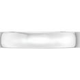thumbnail image 2 of 14K White Gold 14Kw 4mm Ltw Comfort Fit Band Size 4 Made In United States wcfl040-4, 2 of 5