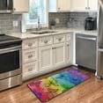 thumbnail image 5 of Rainbow Butterflies Kitchen Rug Door Mat Bath Rug Home Decor Floor Mat Non-Slip Carpet for Kitchen Living Bedroom 39 x 20 Inch, 5 of 6
