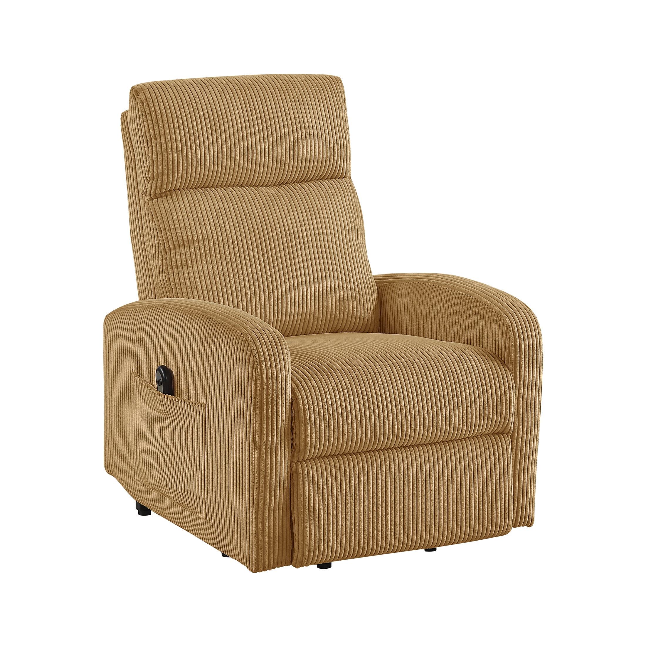 OakvillePark Niven Corduroy Power Lift Chair, Yellow