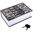 thumbnail image 5 of Veeki Security Dictionary, Dictionary Book Secret Safe Security Box, Money Cash Jewelry Lock Box for Hiding Valuables(LOVE type)-0518, 5 of 5