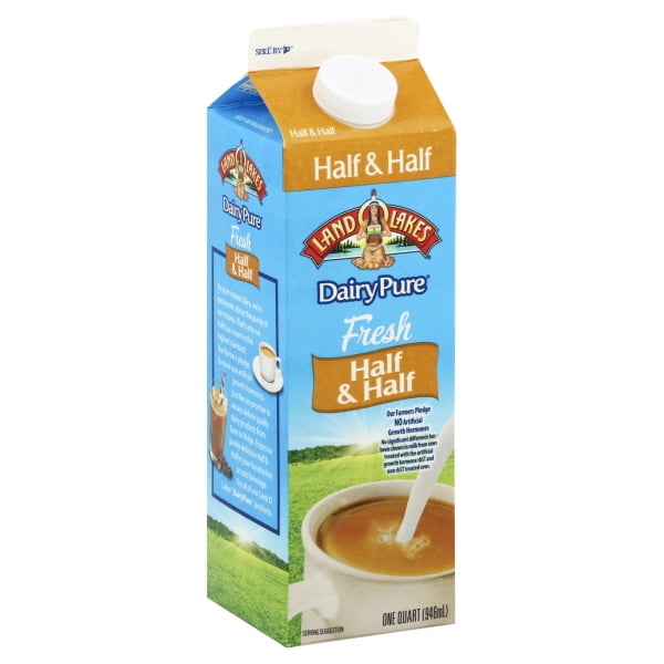 Land O Lakes Al Natural Half Half 1 Quart Walmart Com Walmart Com